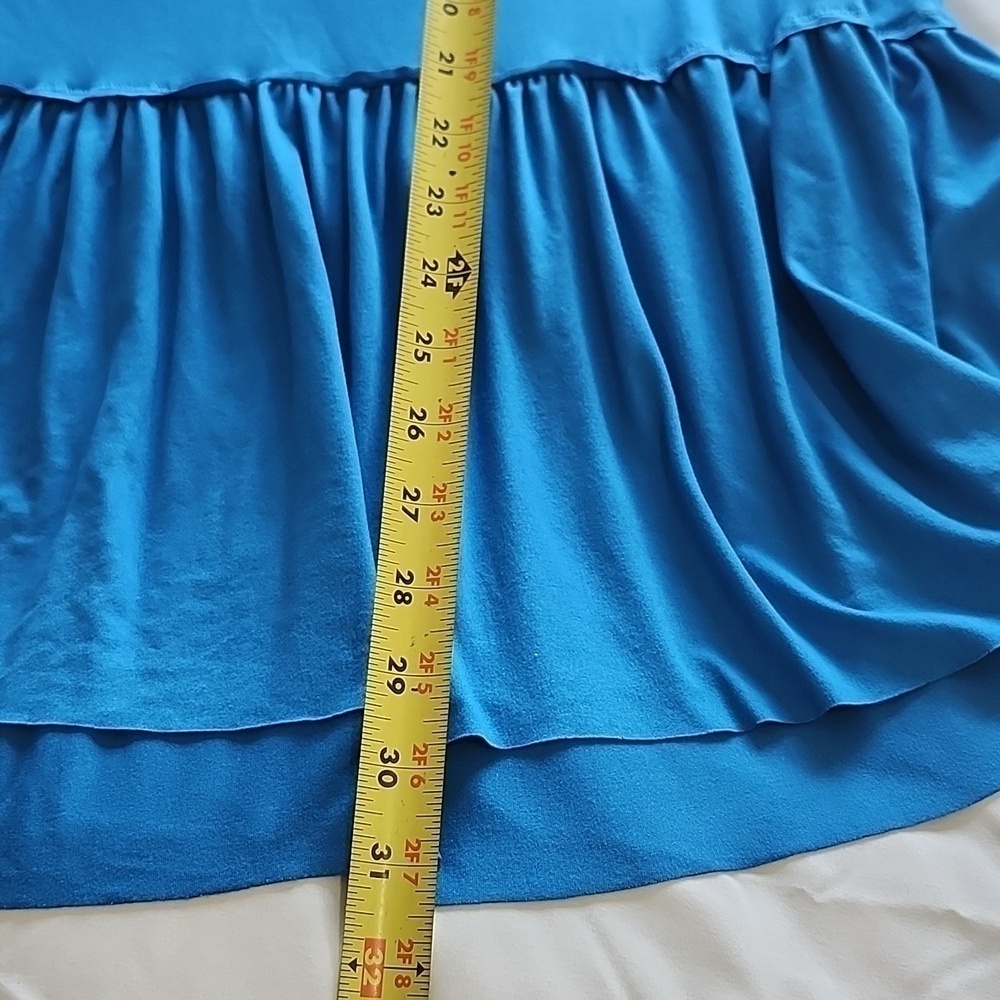 Entro short sleeve Peplum Top Blue size 1X - Picture 12 of 12